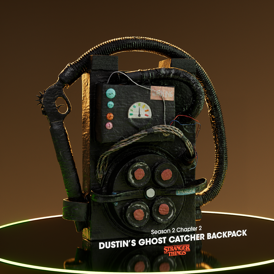 Dustins Ghost Catcher Backpack 3 NFT artwork