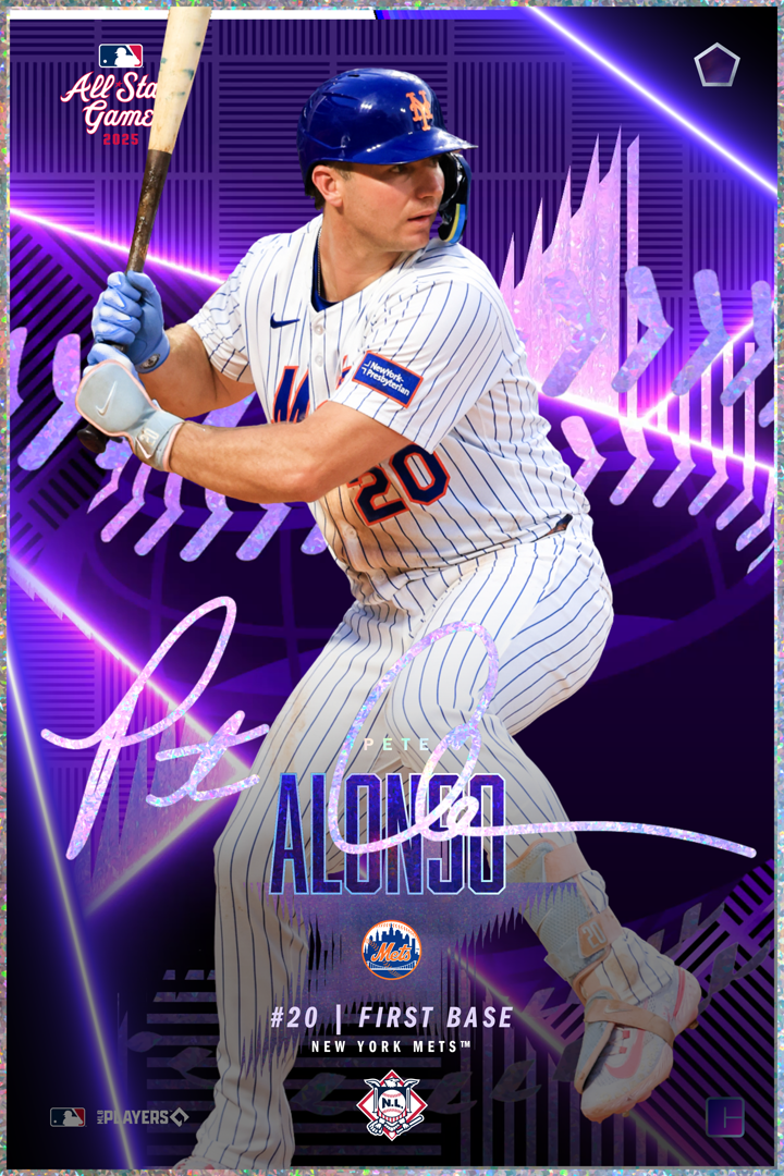 Pete Alonso (8/25) NFT artwork