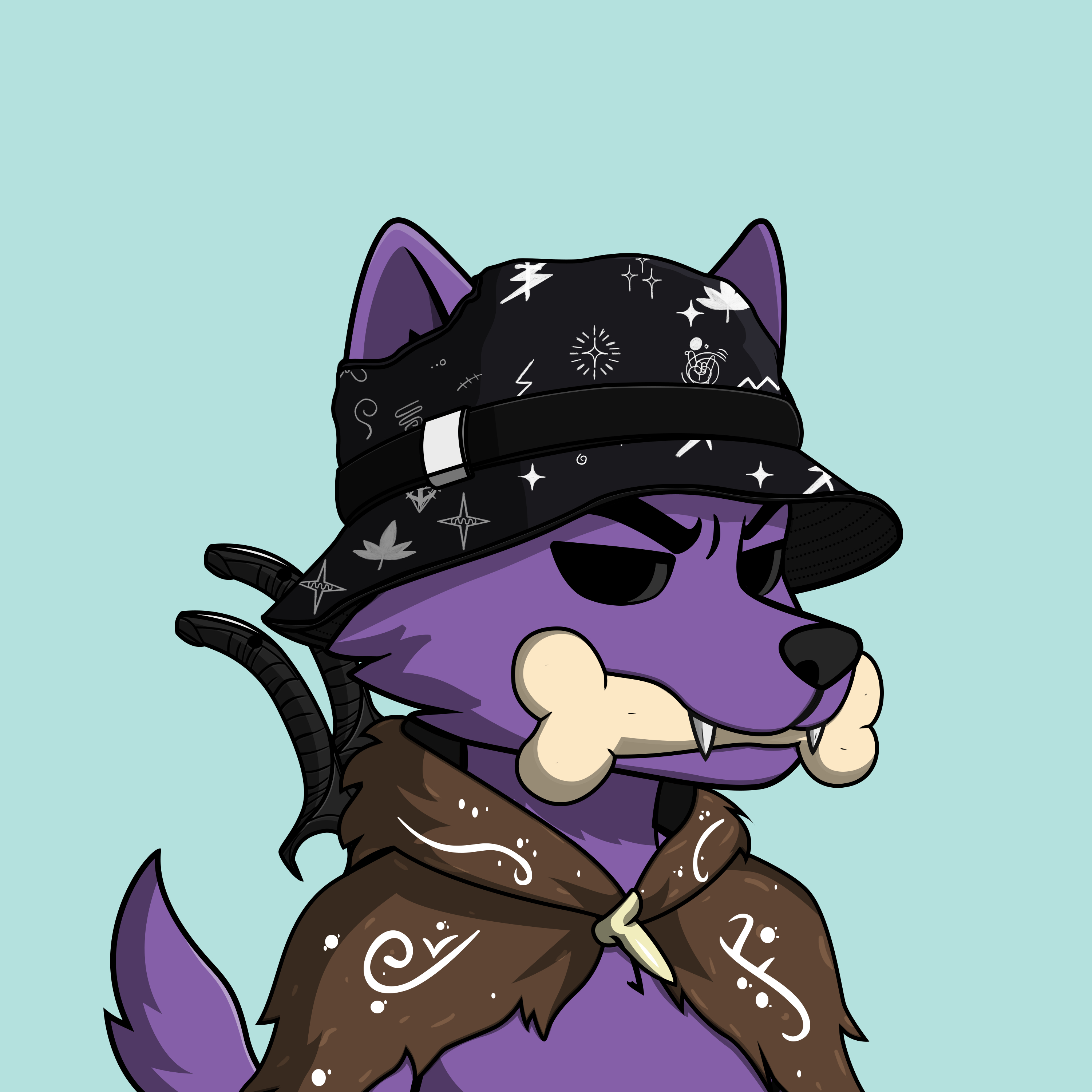 Apex Wolf #2295 NFT artwork