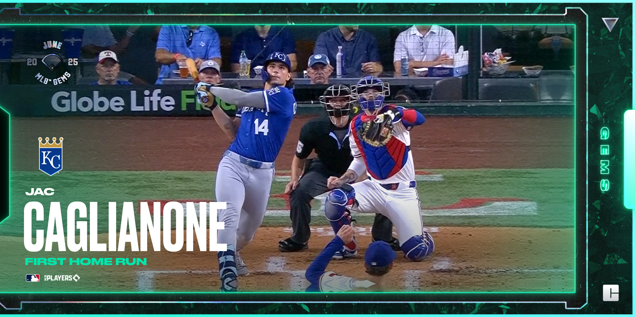 Jac Caglianone - 1st Home Run 54 NFT artwork