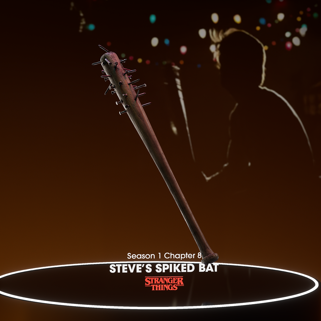 Steve Harringtons Spiked Bat 349 NFT artwork