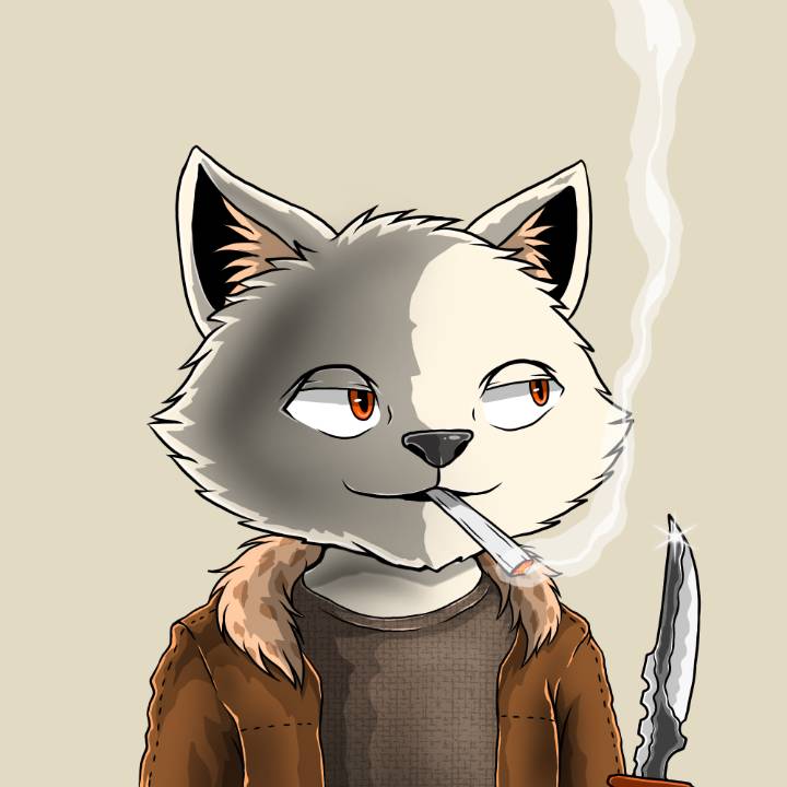 WallowCats #199 NFT artwork