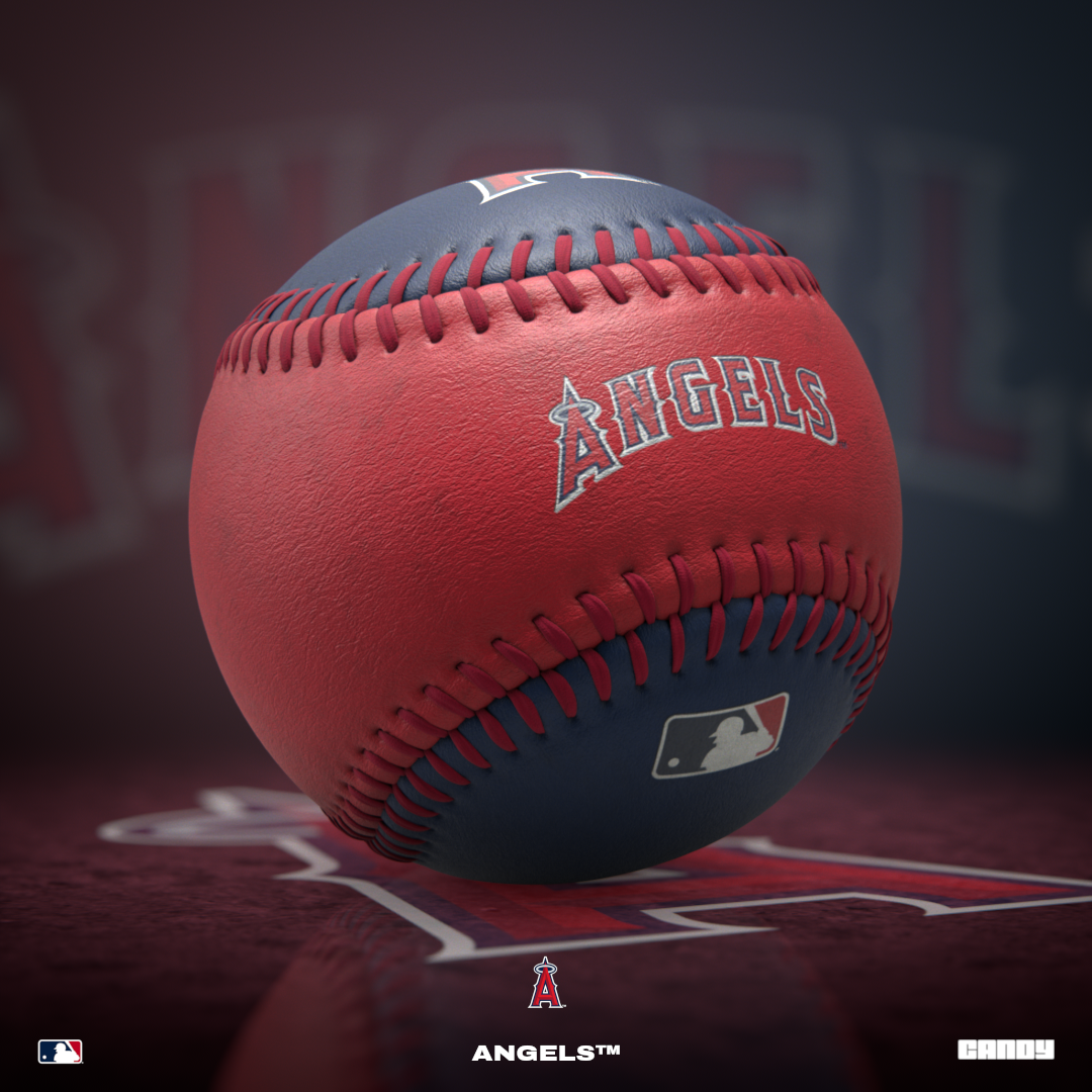 2024 Los Angeles Angels Baseball NFT artwork