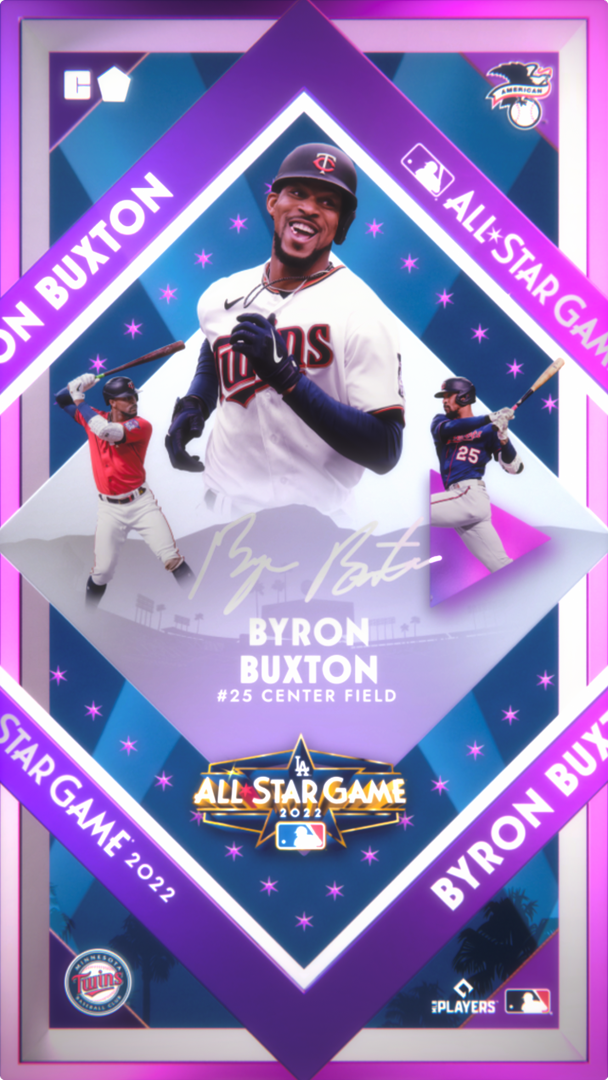 Byron Buxton (3/25) NFT artwork