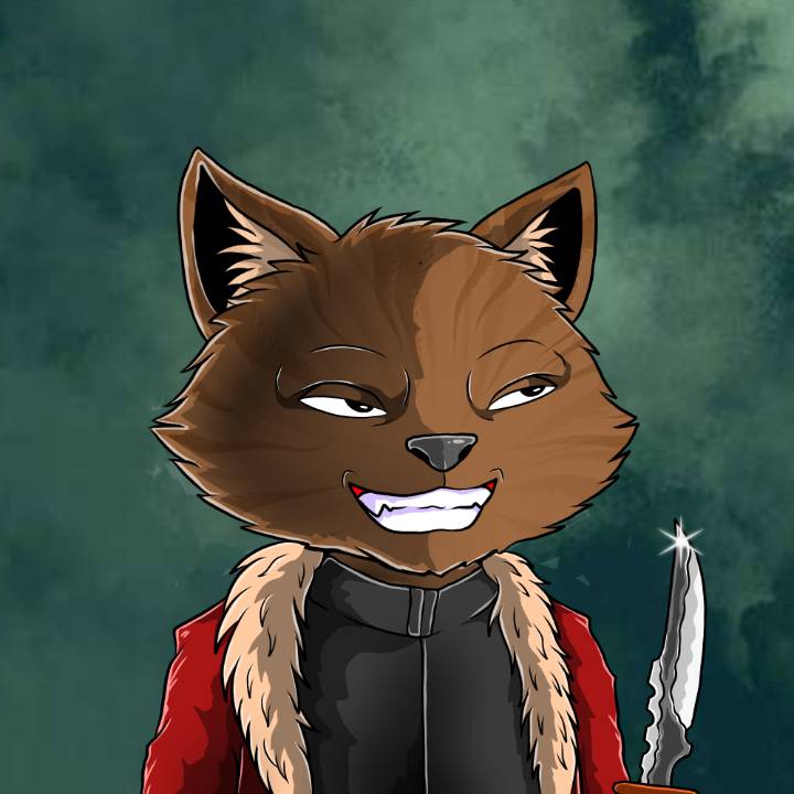 WallowCats #175 NFT artwork