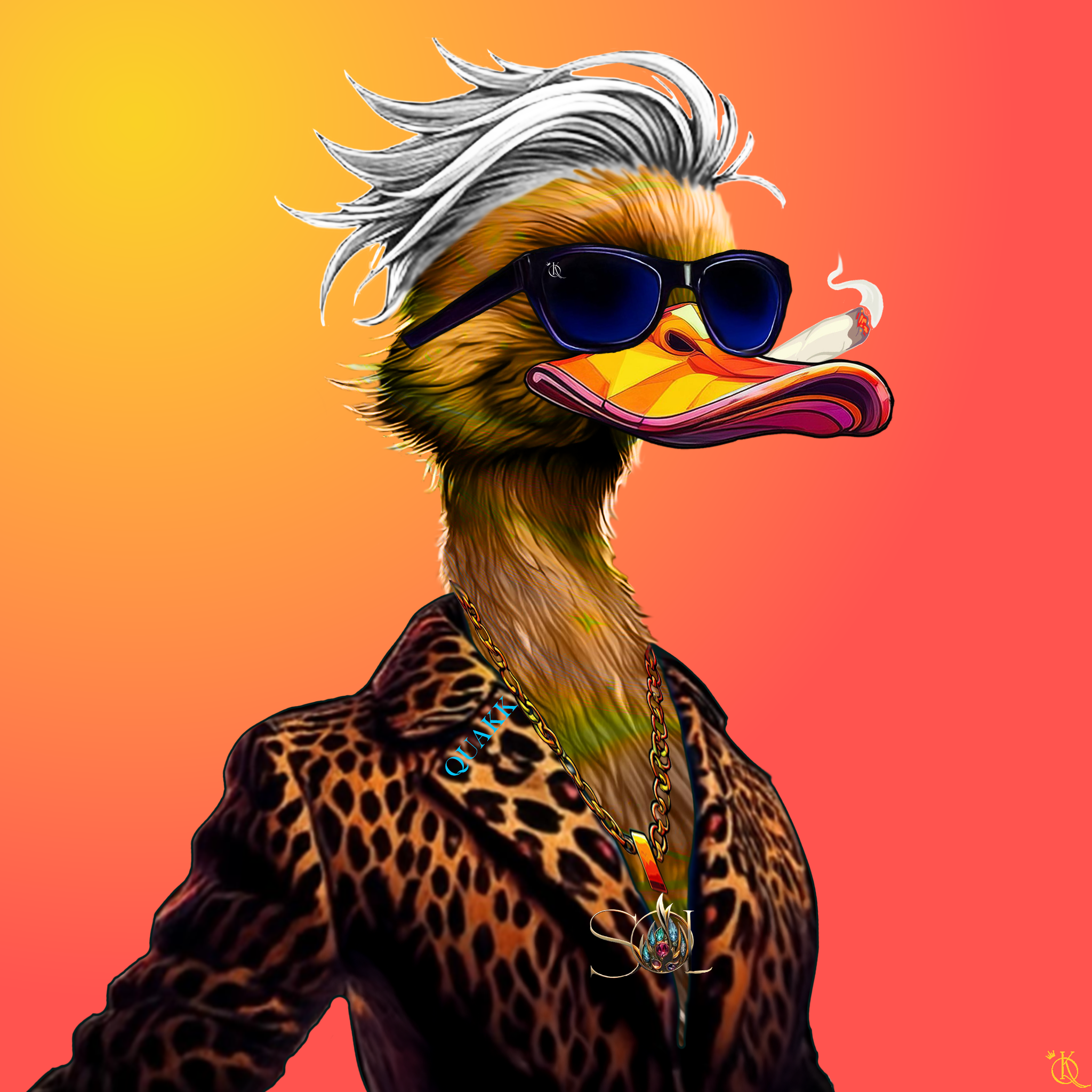 QUAKK #7418 NFT artwork