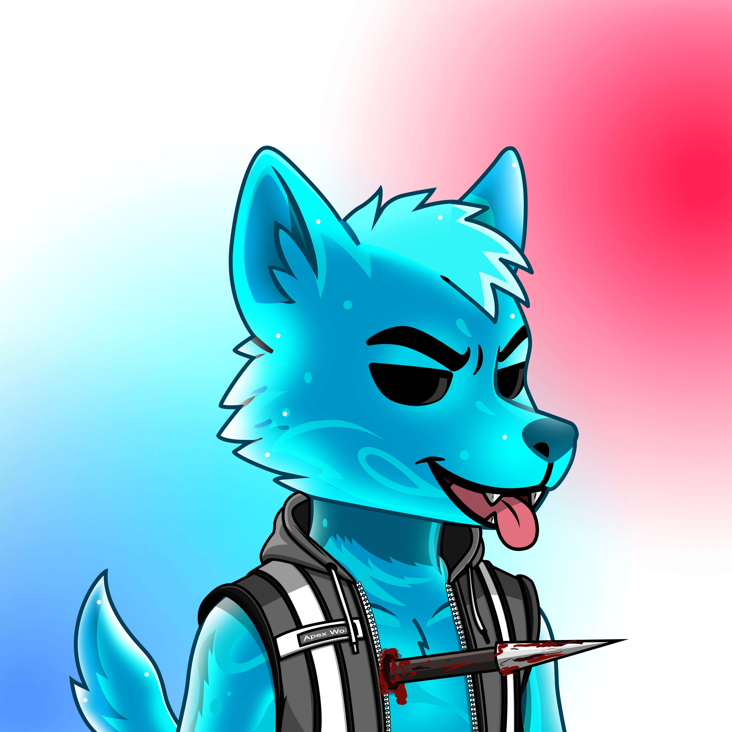 Apex Wolf #2267 NFT artwork