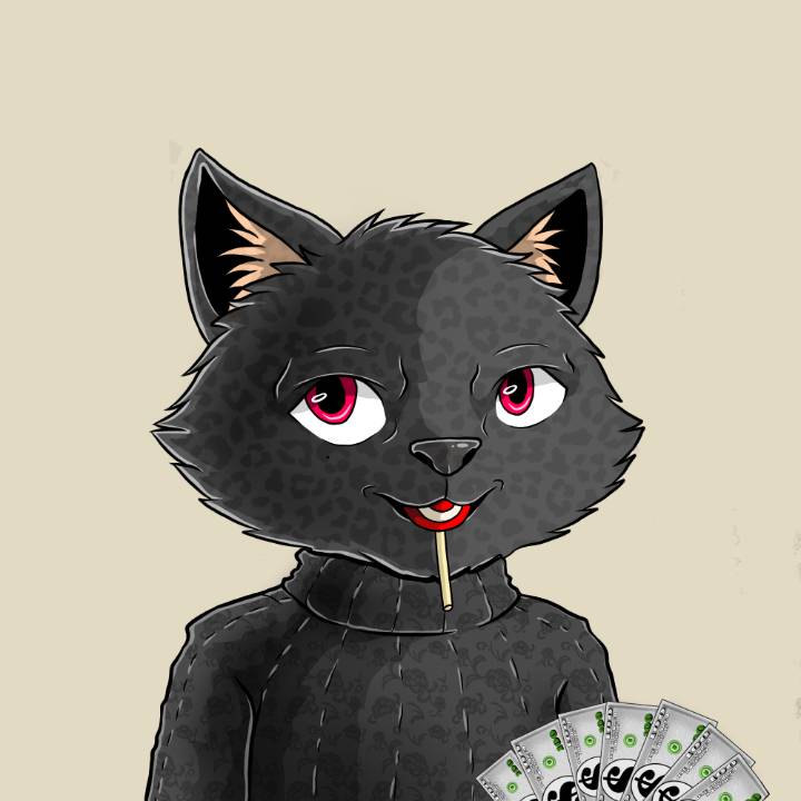 WallowCats #234 NFT artwork