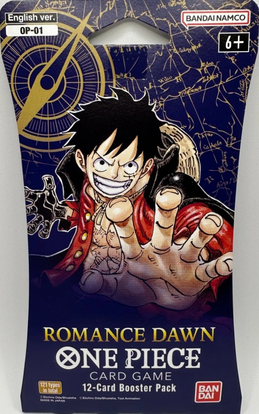 OP-01 Errata Sleeved Booster Pac NFT artwork