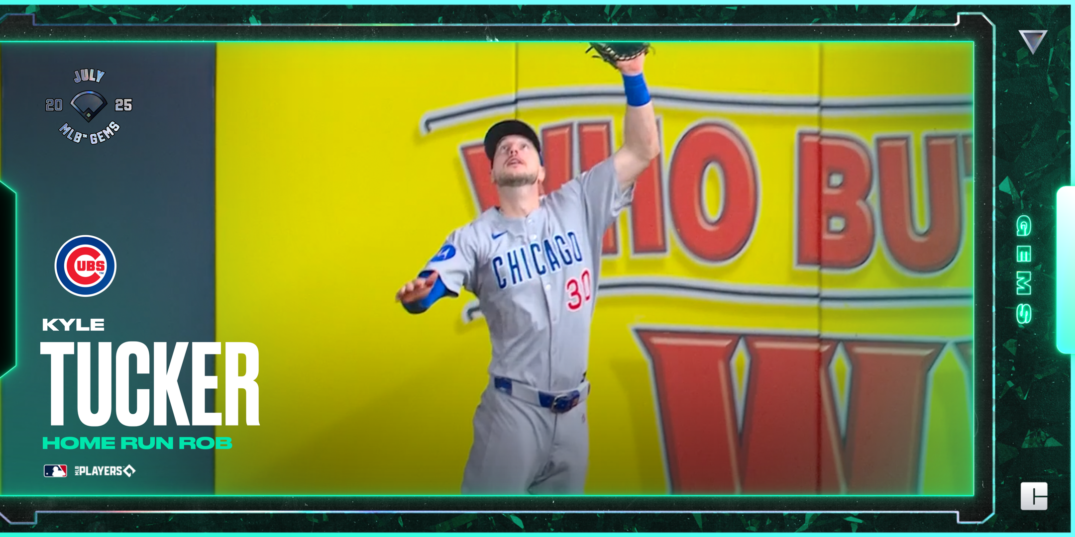 Kyle Tucker - Home Run Rob 180 NFT artwork