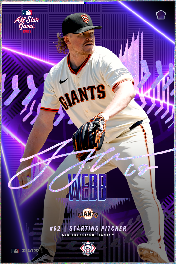 Logan Webb (8/25) NFT artwork
