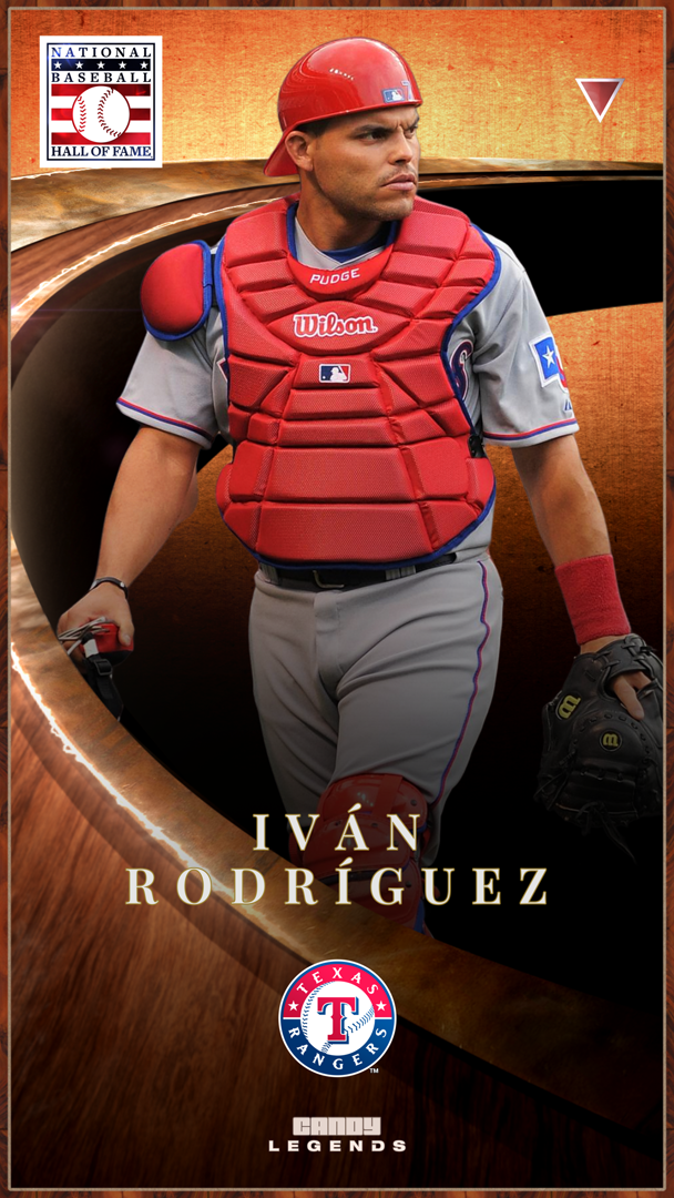 Iván Rodriguez (31/160) NFT artwork