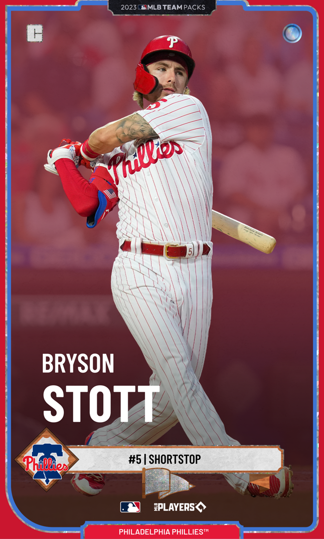 Bryson Stott (443/1000) NFT artwork