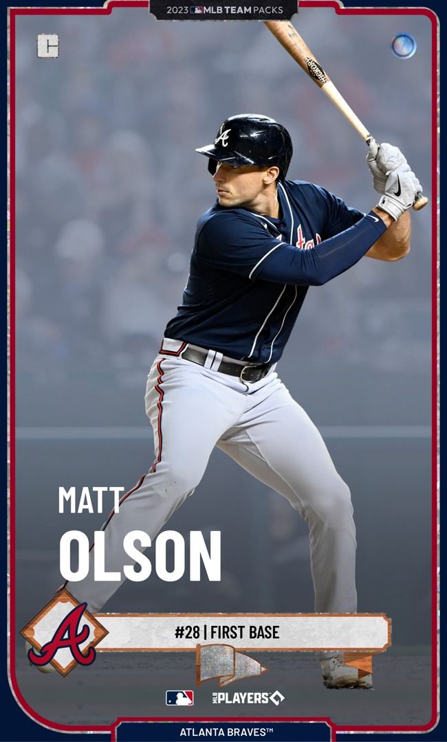 Matt Olson (3/1000) NFT artwork