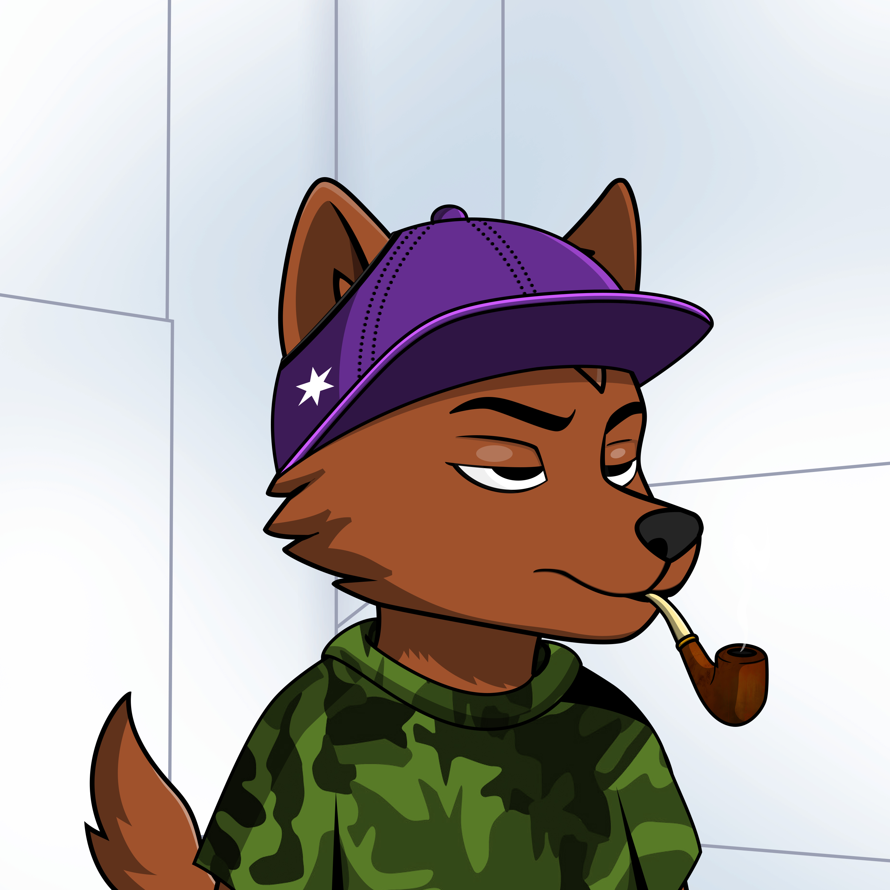 Apex Wolf #2905 NFT artwork