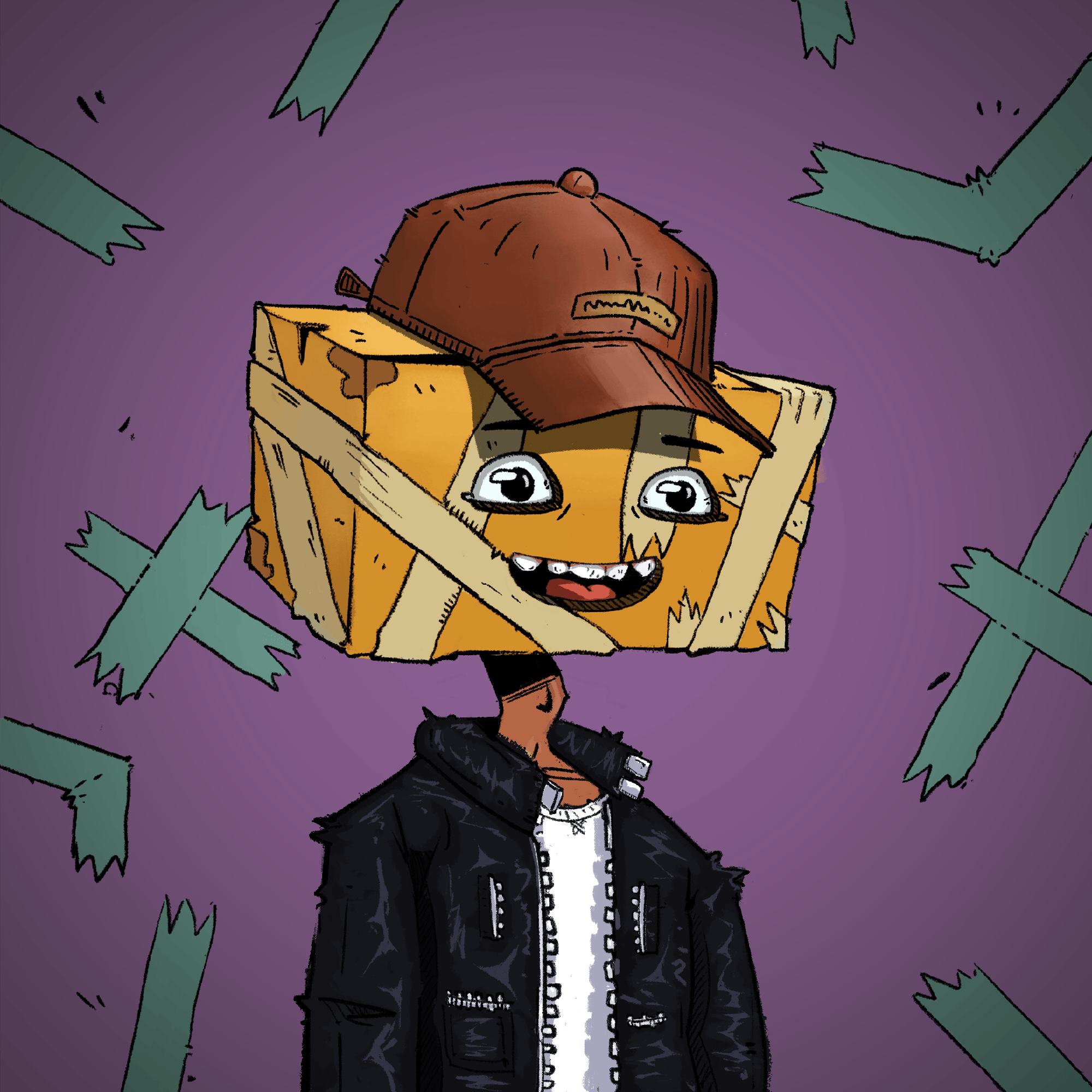 Cardboard Citizens #3537 NFT artwork