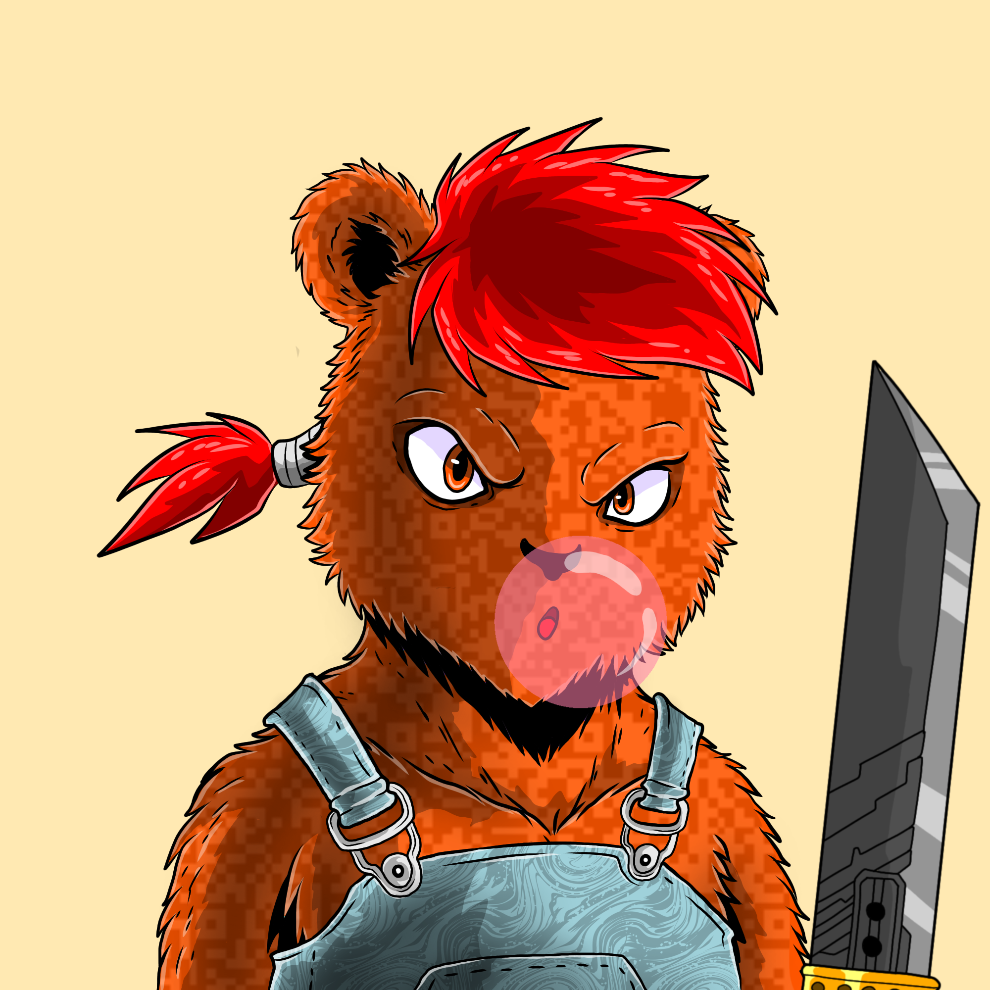 Lucky Bear Club #694 NFT artwork