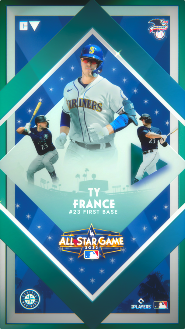 Ty France (83/117) NFT artwork