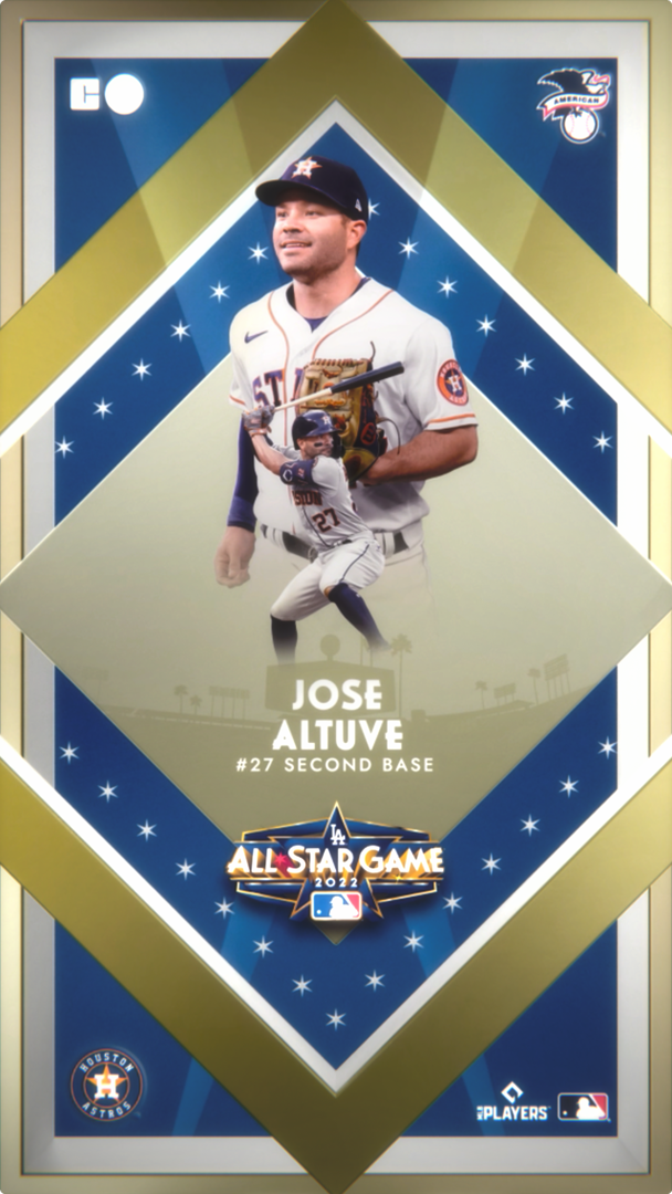 Jose Altuve (217/388) NFT artwork