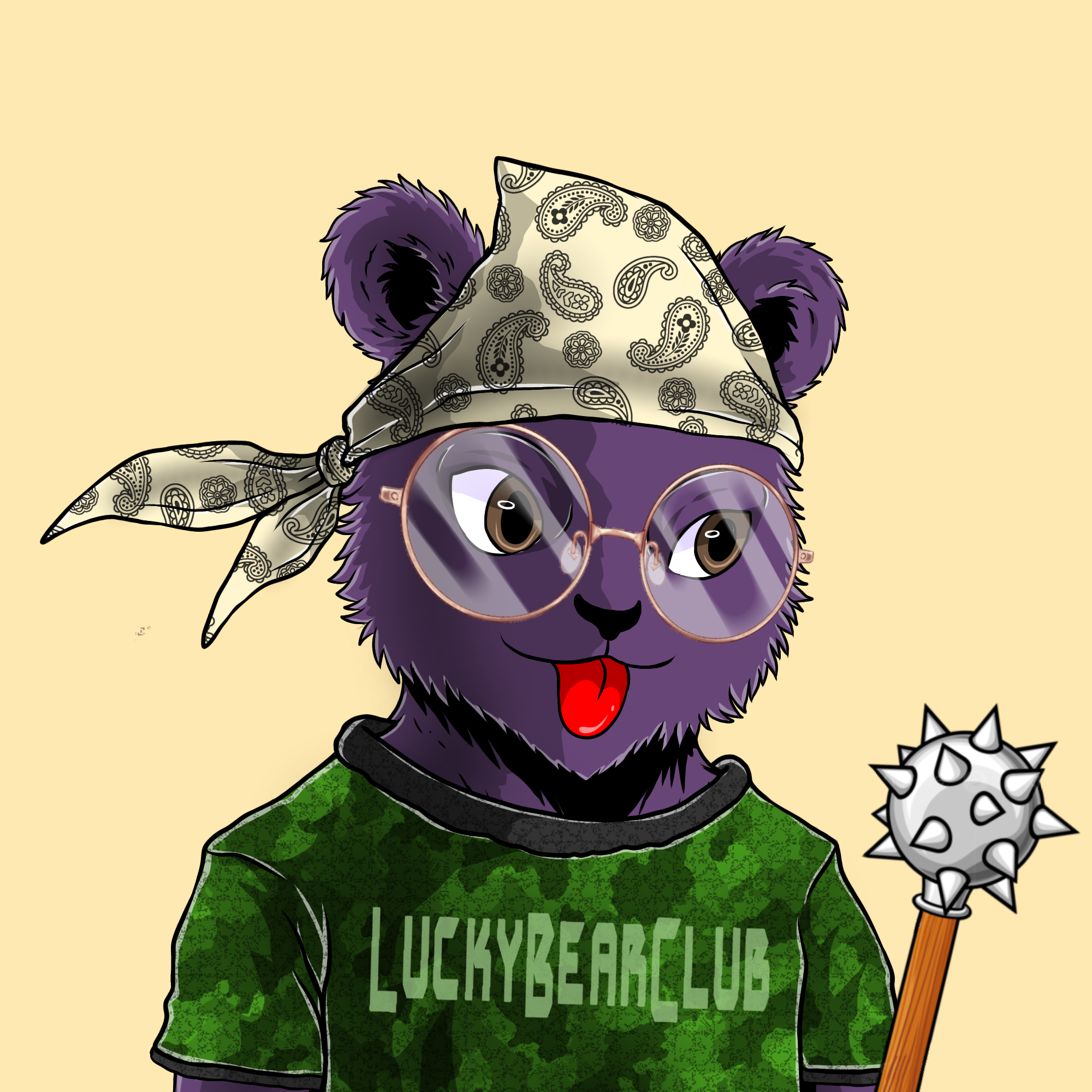 Lucky Bear Club #2190 NFT artwork