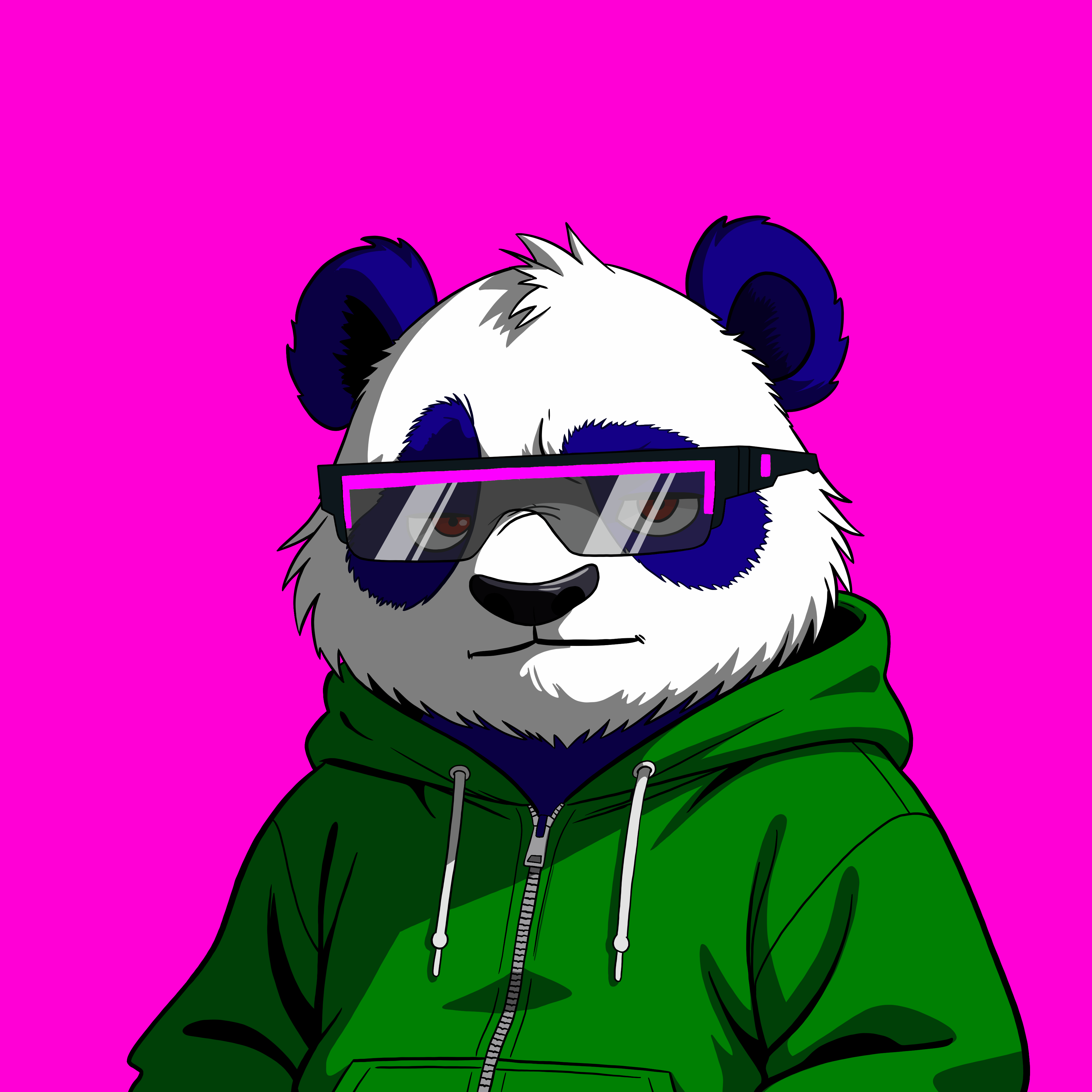 Pandas On Sol #1567 NFT artwork