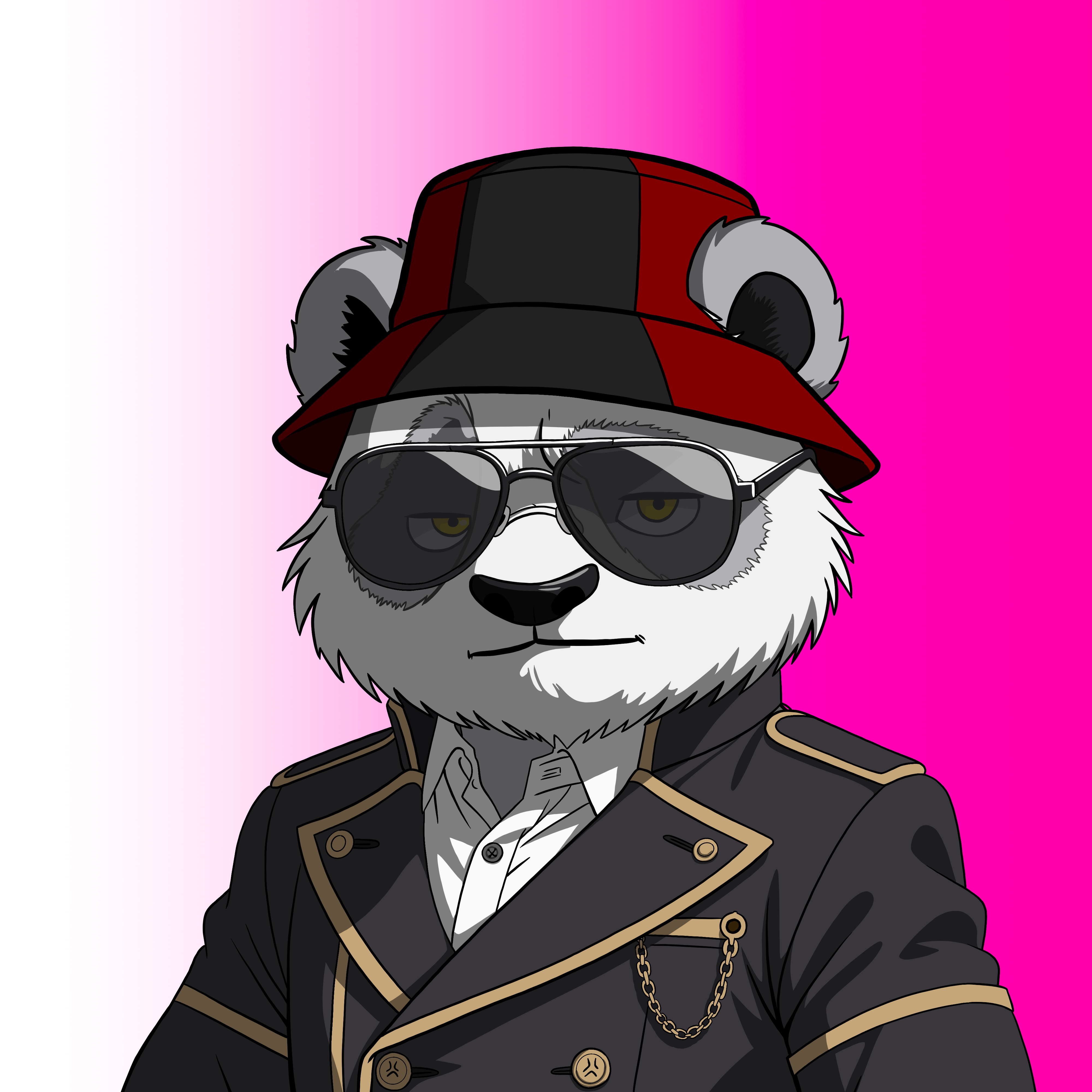 Pandas On Sol #2416 NFT artwork