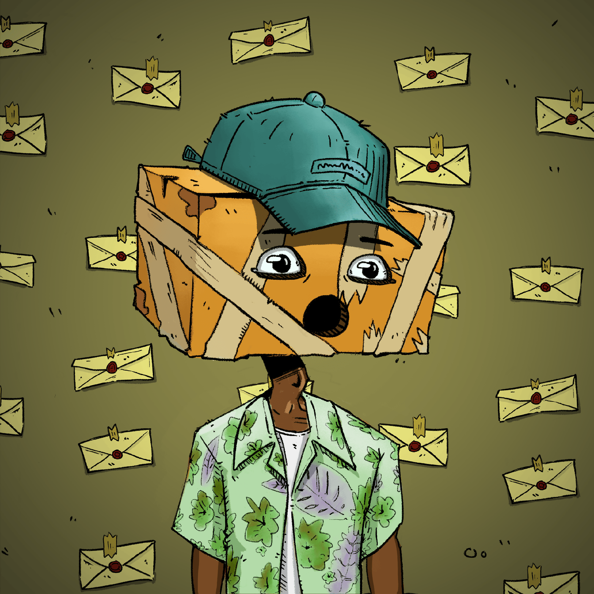 Cardboard Citizens #2106 NFT artwork