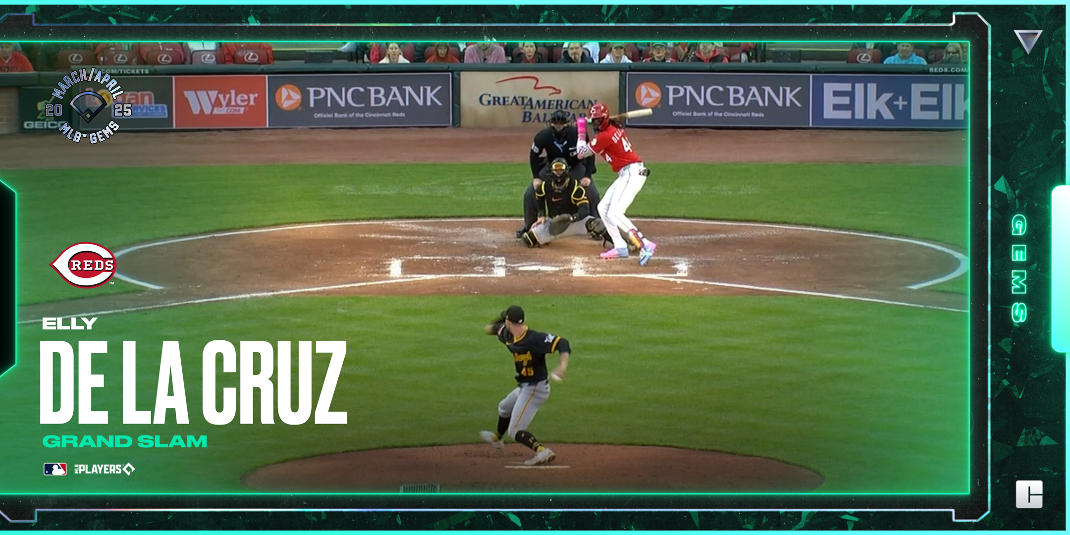 Elly De La Cruz - Grand Slam 294 NFT artwork