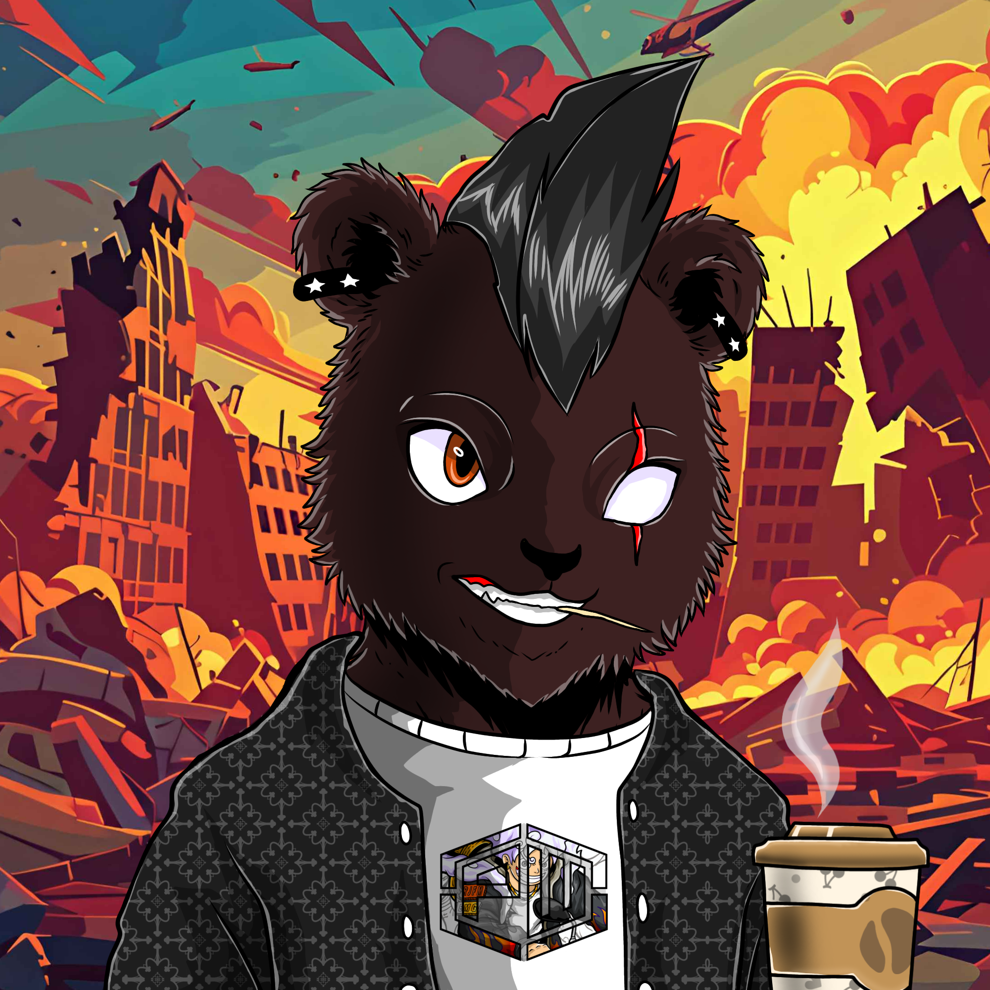 Lucky Bear Club #925 NFT artwork