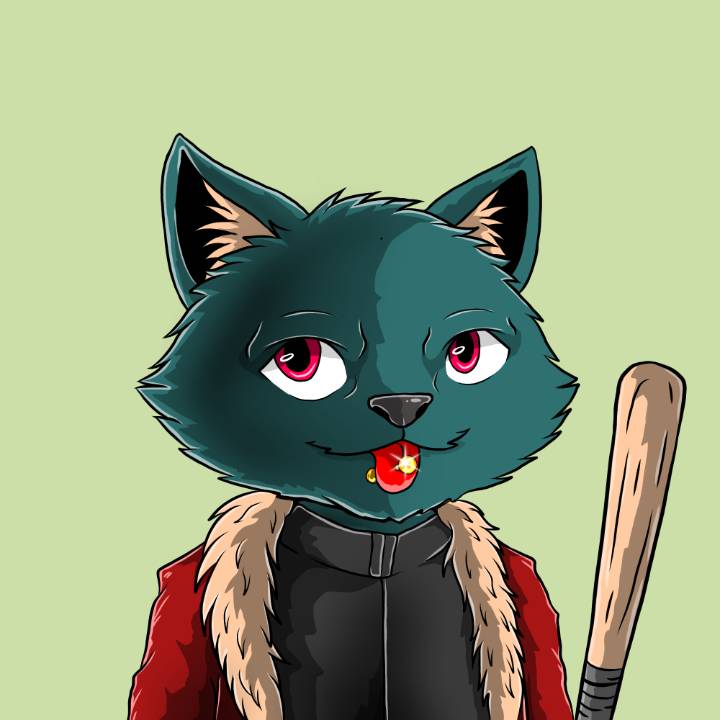 WallowCats #90 NFT artwork