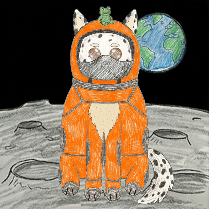 Space Shibas #19 NFT artwork