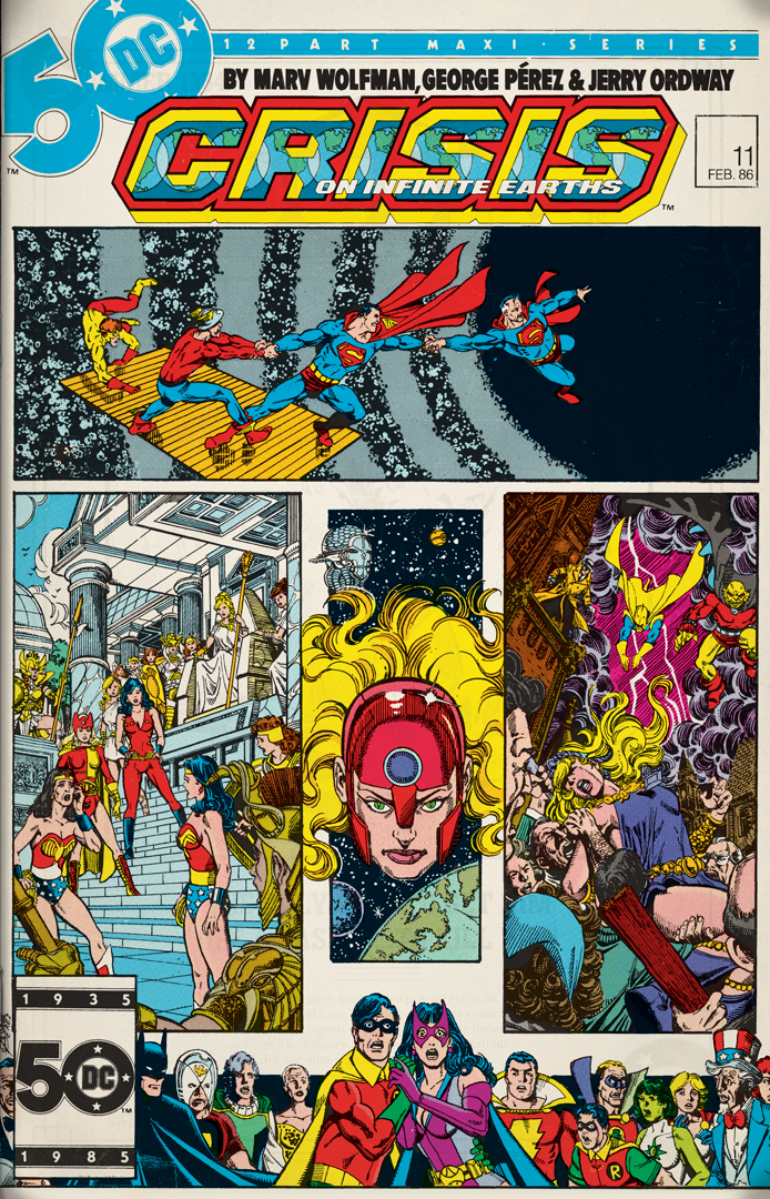 Crisis on Infinite Earths 11 421 NFT artwork