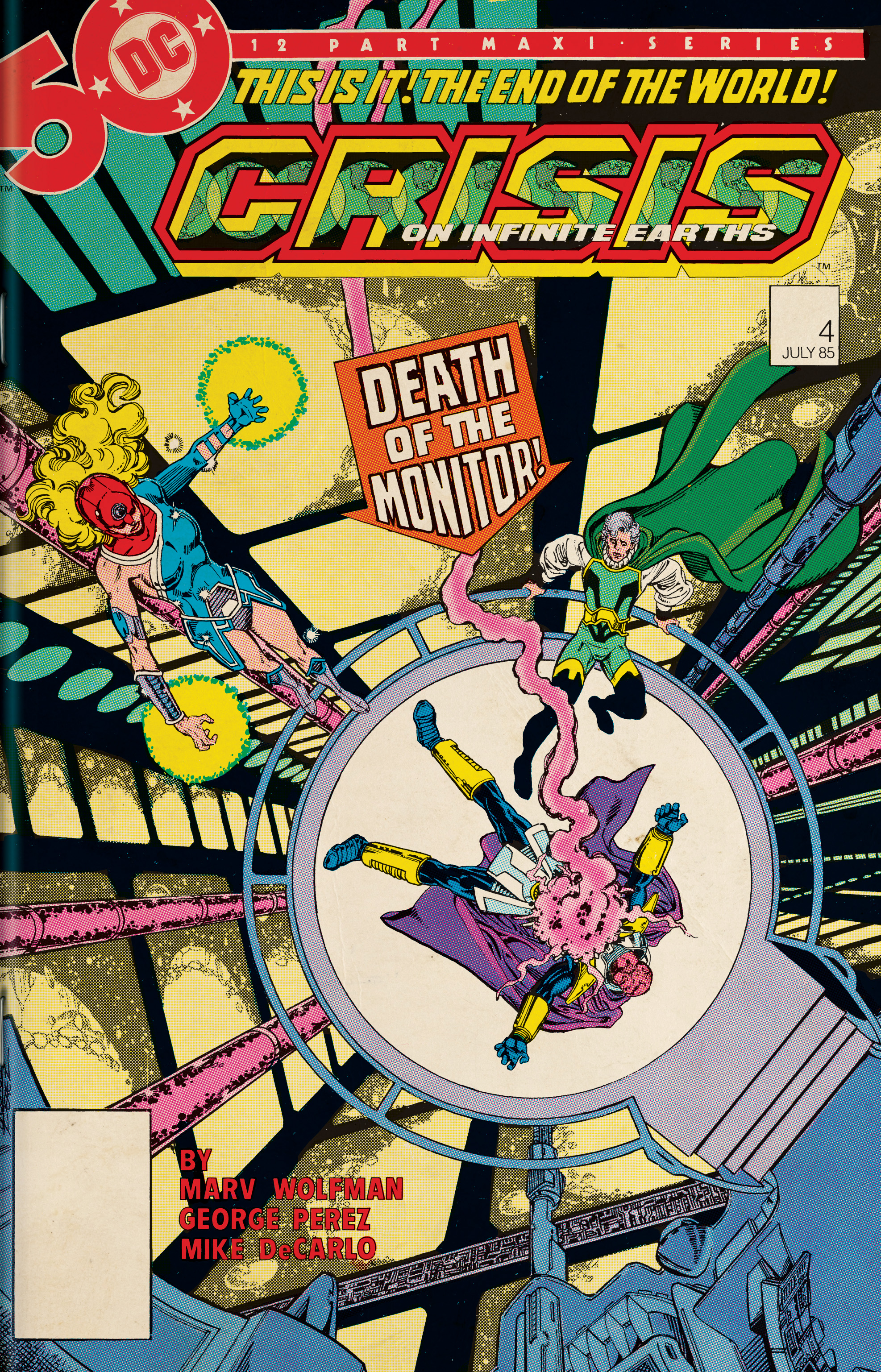 Crisis on Infinite Earths 4 1022 NFT artwork