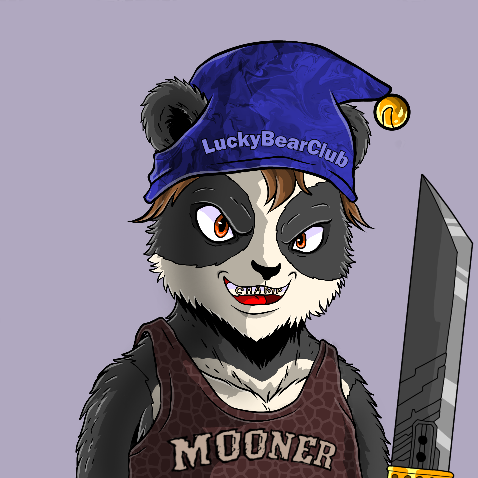 Lucky Bear Club #1747 NFT artwork