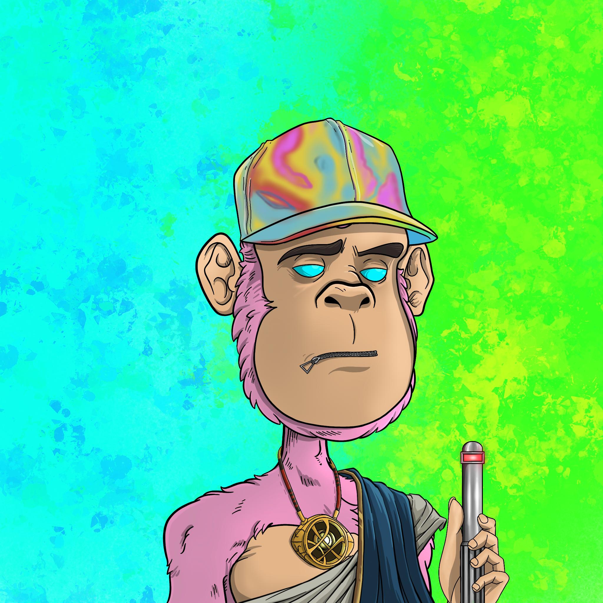 Time Traveling Chimp #95 NFT artwork