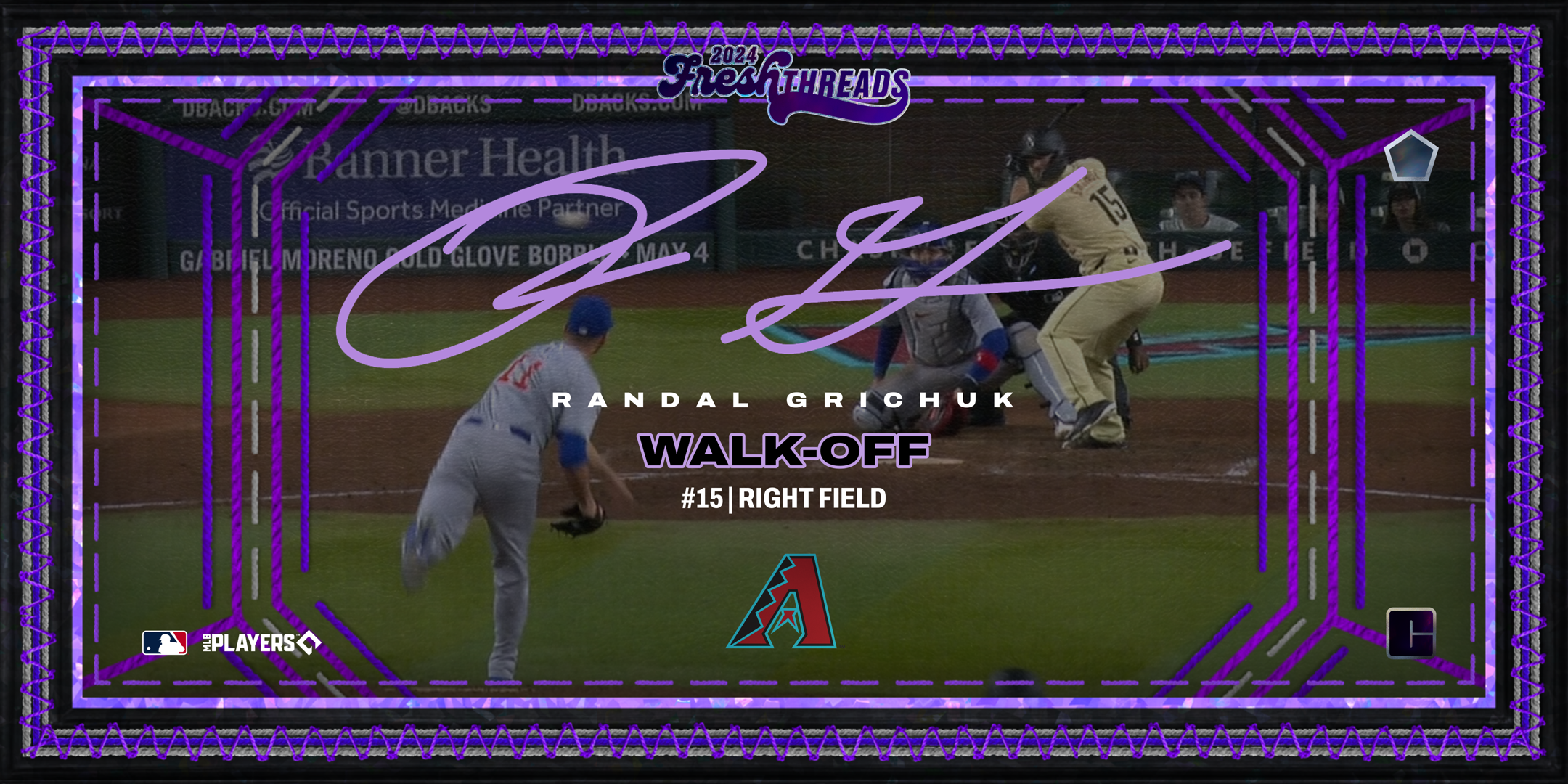 Randal Grichuk - Walk-Off (9/25) NFT artwork