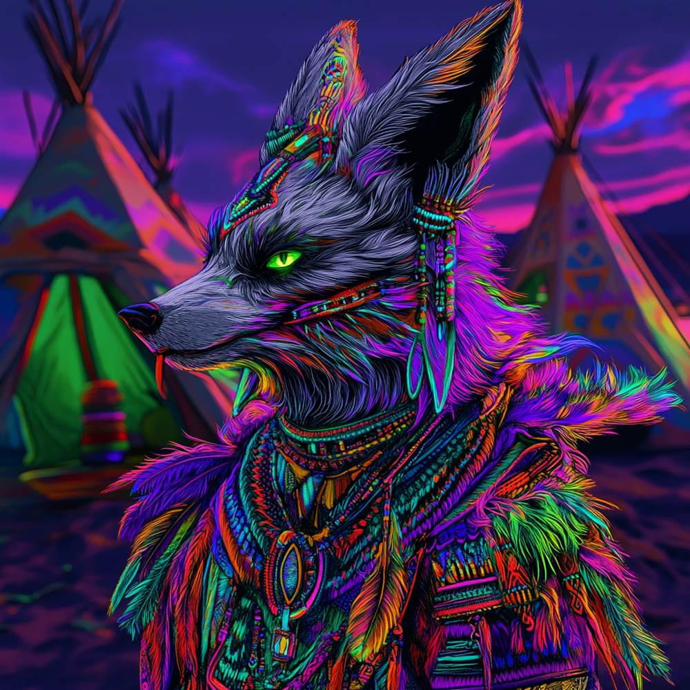 FoxGoblin 414 NFT artwork