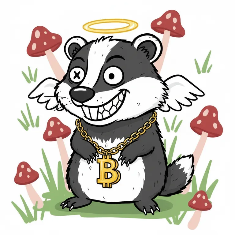 Badger #023 NFT artwork