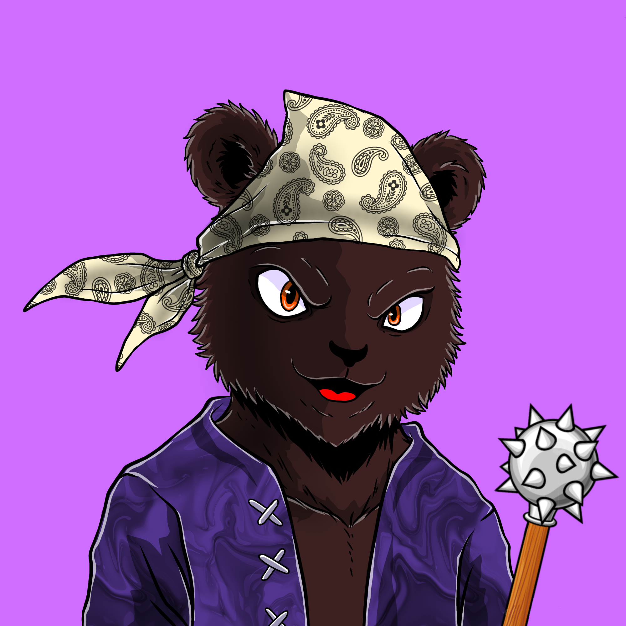 Lucky Bear Club #597 NFT artwork