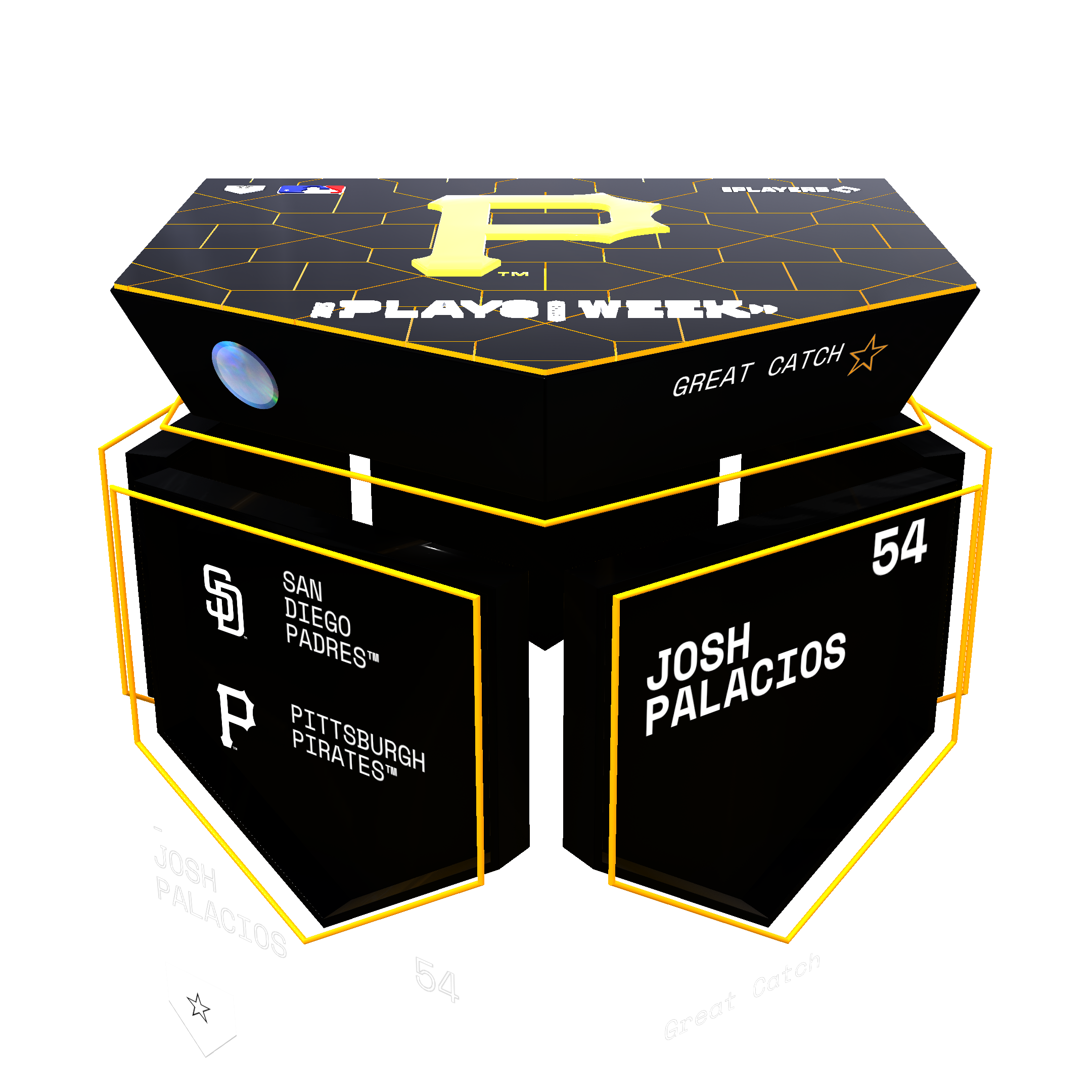 Josh Palacios robs Soto of HR 60 NFT artwork