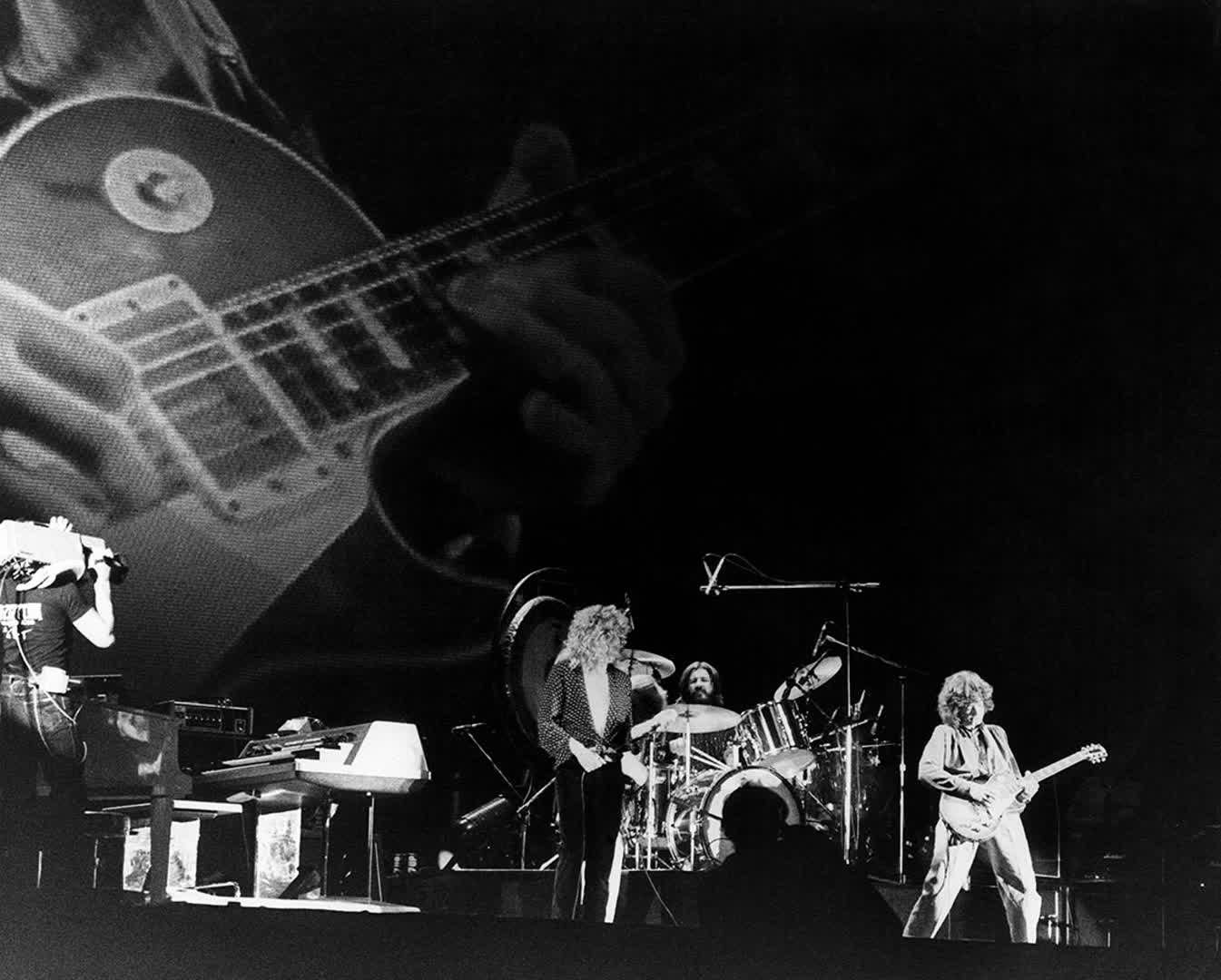 David Redfern Led Zeppelin 1 NFT artwork