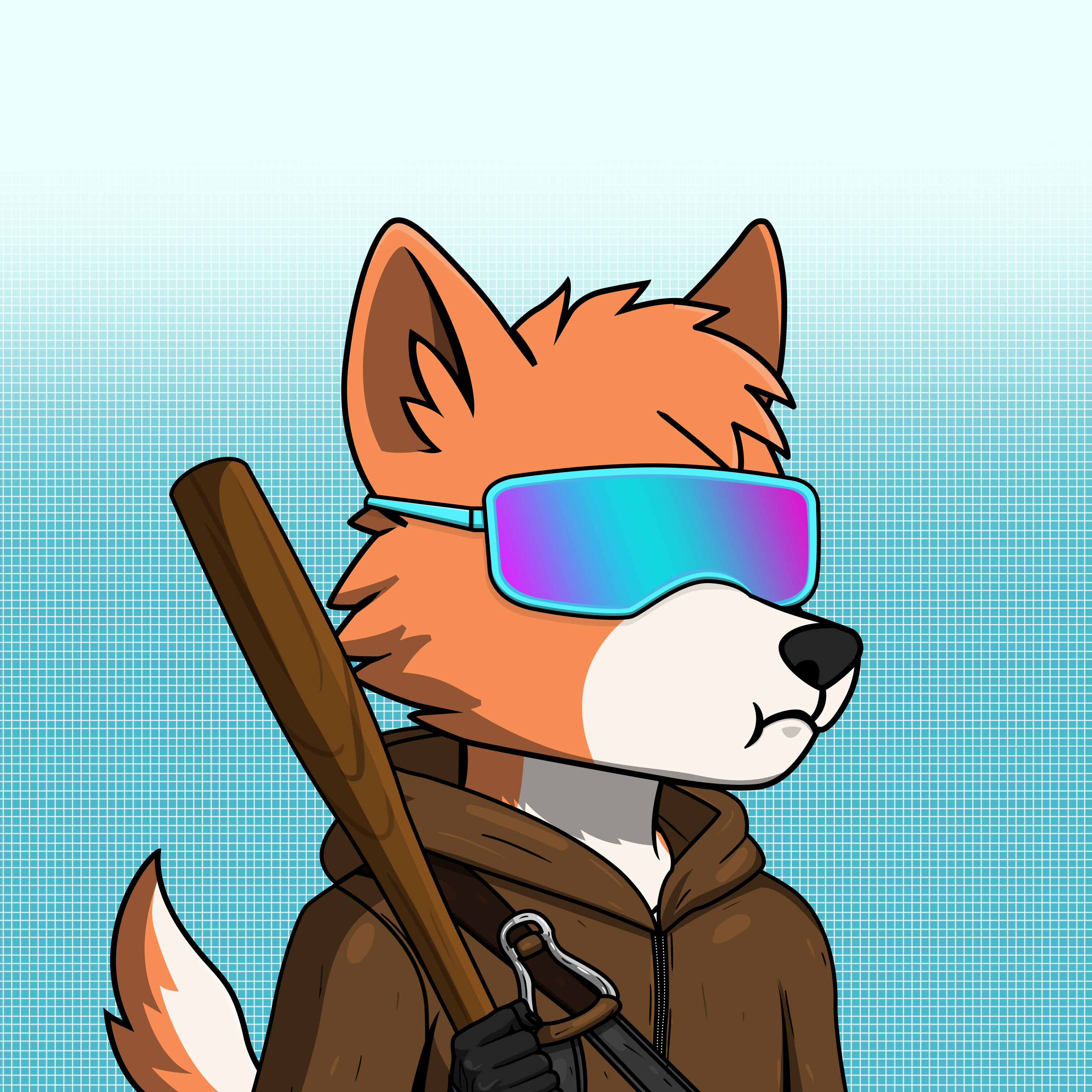 Apex Wolf #901 NFT artwork