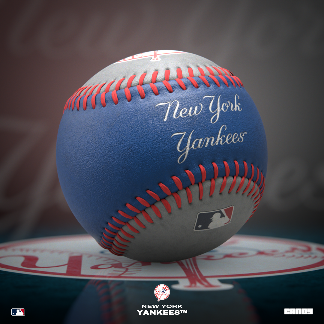 2024 New York Yankees Baseball NFT artwork
