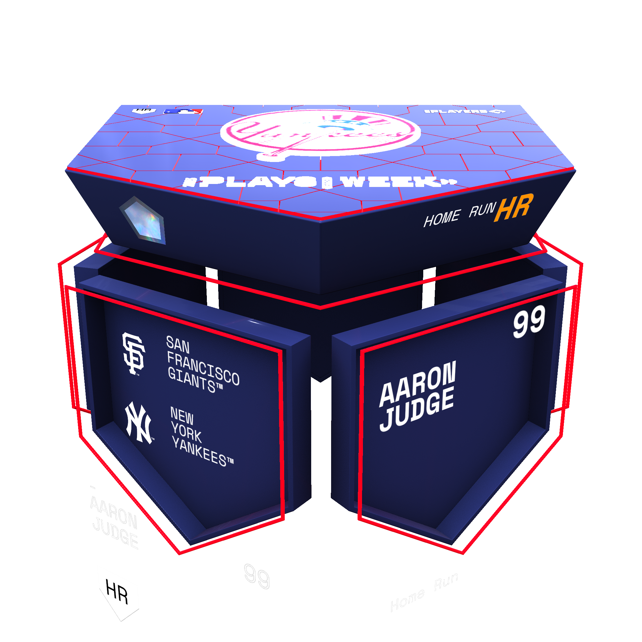 Aaron Judge Hits His First 8 NFT artwork