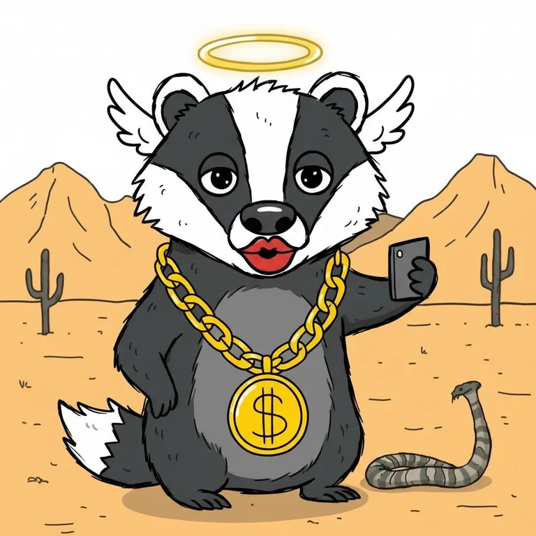 Badger #099 NFT artwork