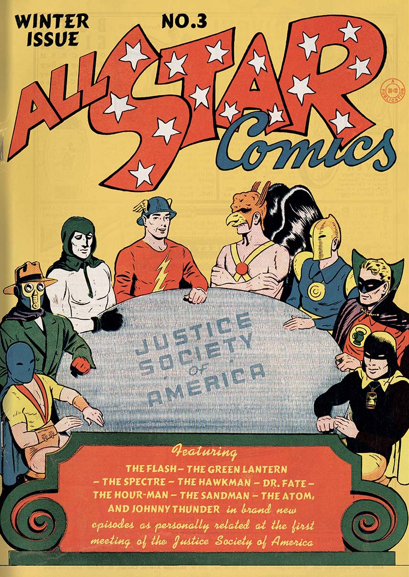 AllStar Comics 3 74 NFT artwork