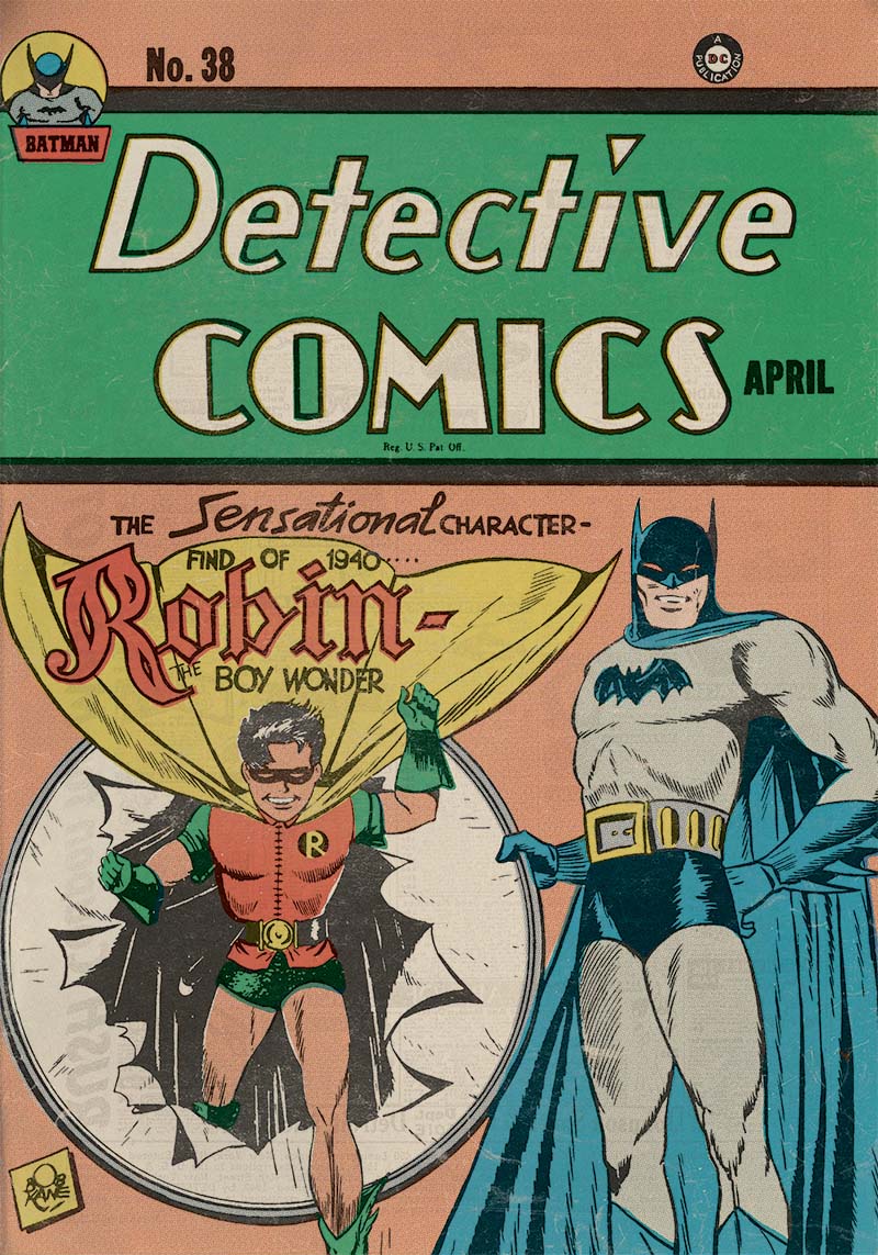 Detective Comics 38 454 NFT artwork