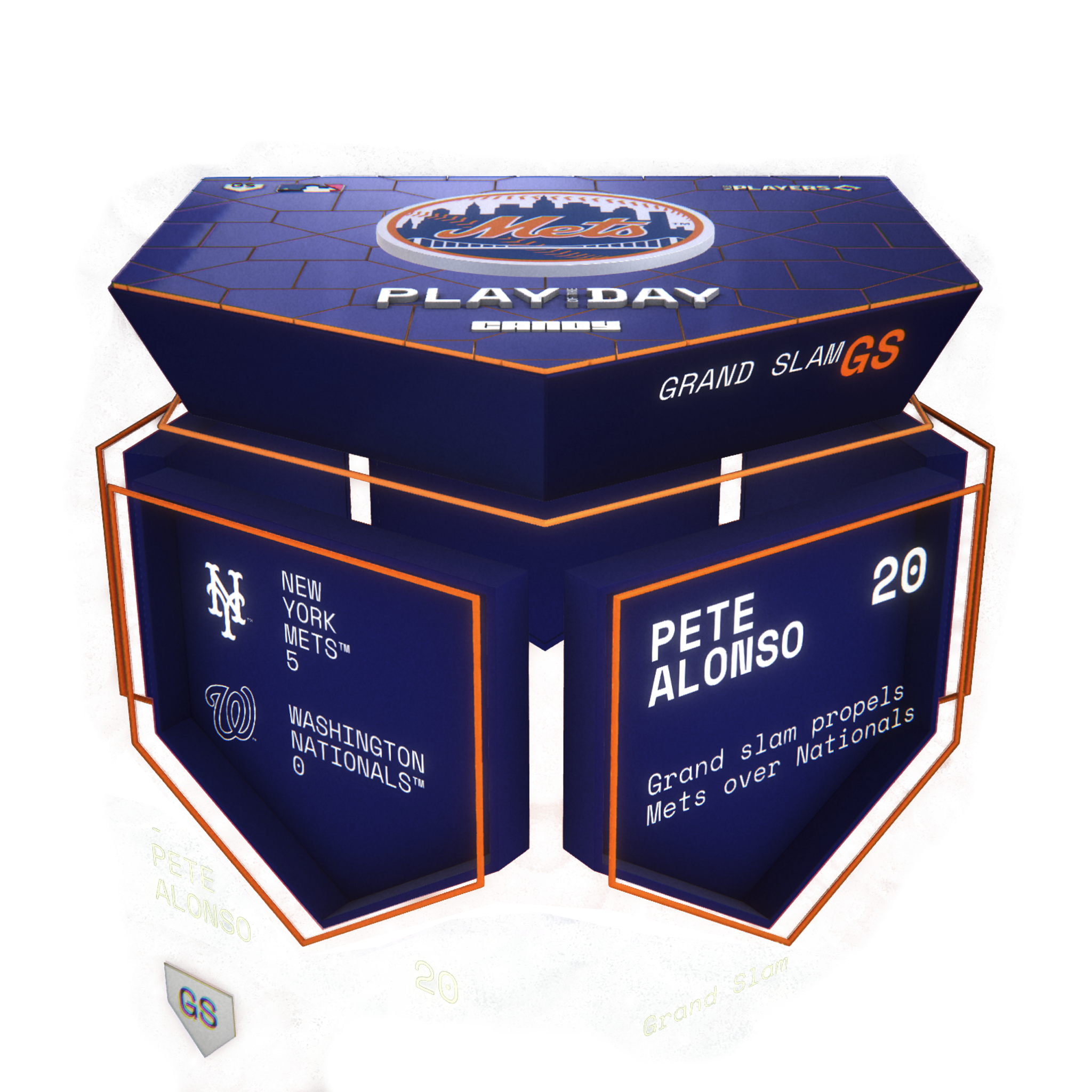 Pete Alonso blasts first 96 NFT artwork