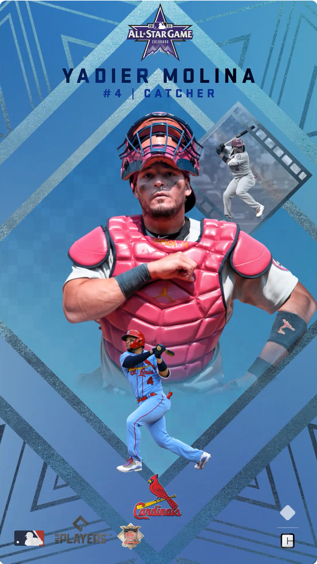 Yadier Molina (49/60) NFT artwork