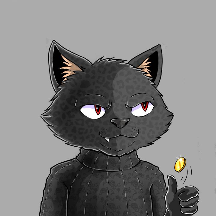 WallowCats #246 NFT artwork